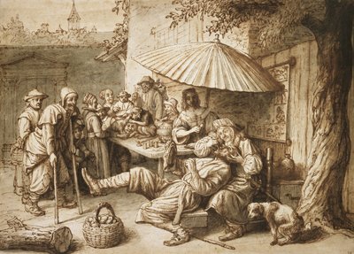 The Dentist, 17th Century by Lambert Doomer